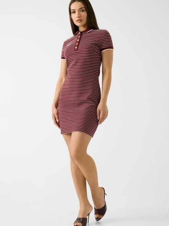 Zdjęcie produktu Sukienka T-shirt Guess bordowy