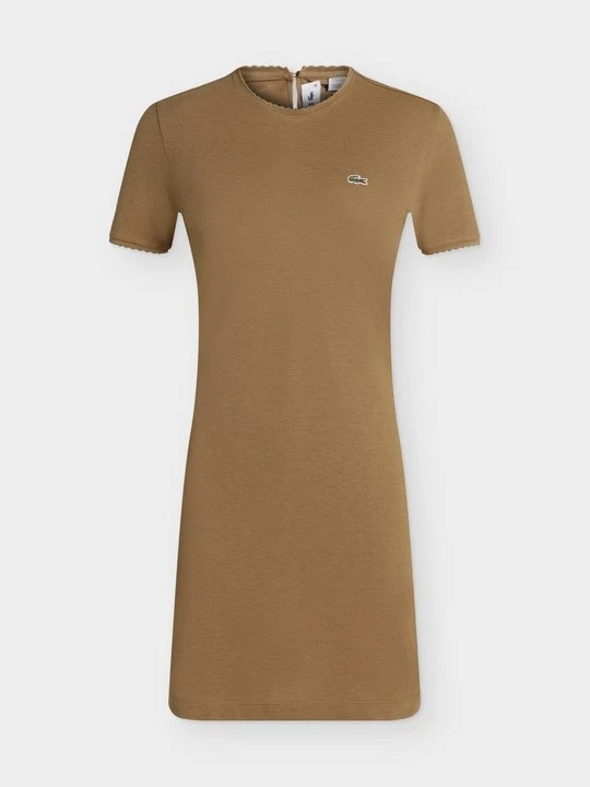 Zdjęcie produktu Sukienka T-shirt Lacoste piaskowy
