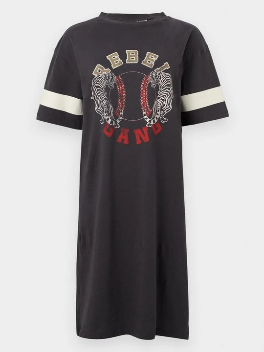 Zdjęcie produktu Sukienka T-shirt Noisy May niebieski