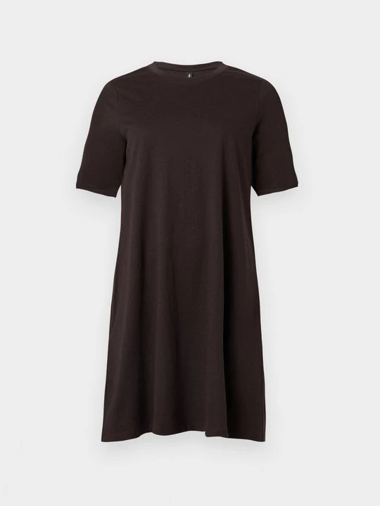 Zdjęcie produktu Sukienka T-shirt Only ciemnobrązowy
