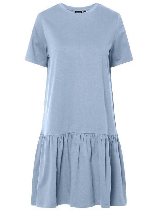 Zdjęcie produktu Sukienka T-shirt Pieces jasnoniebieski
