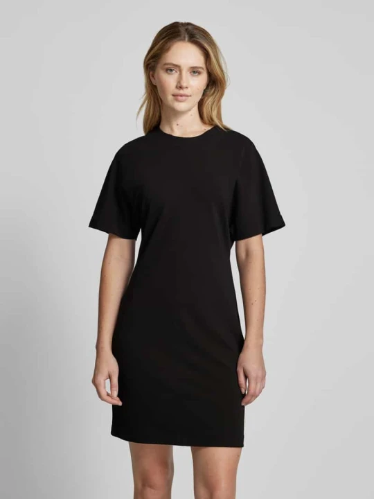 Zdjęcie produktu Sukienka T-shirtowa ze szwem działowym Calvin Klein Czarny