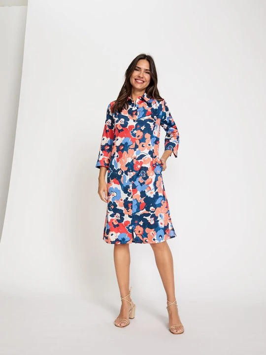 Zdjęcie produktu Sukienka w kwiaty - Fresh Mode Olsen