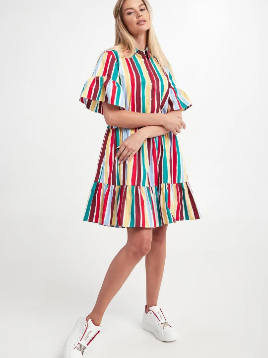 Zdjęcie produktu Sukienka w paski Basilea WEEKEND MAX MARA
