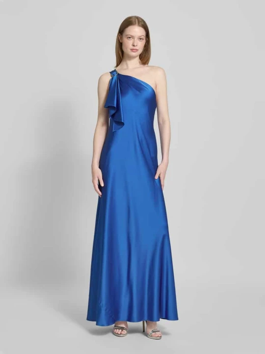 Zdjęcie produktu Sukienka wieczorowa na jedno ramię model ‘ELZIRA’ Lauren Ralph Lauren Niebieski