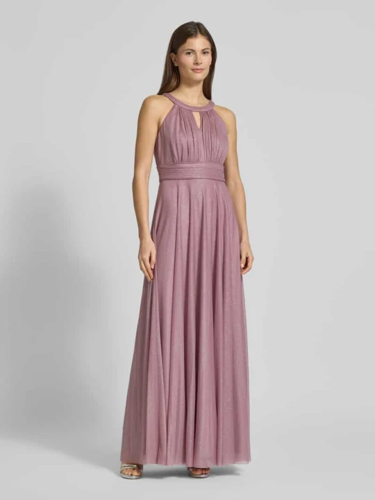 Zdjęcie produktu sukienka wieczorowa z siateczki z błyszczącym efektem Jake*s