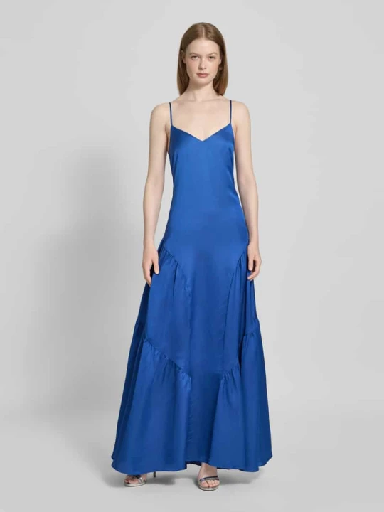 Zdjęcie produktu Sukienka wieczorowa z dekoltem w kształcie serca model ‘VITHYA’ Lauren Ralph Lauren Niebieski