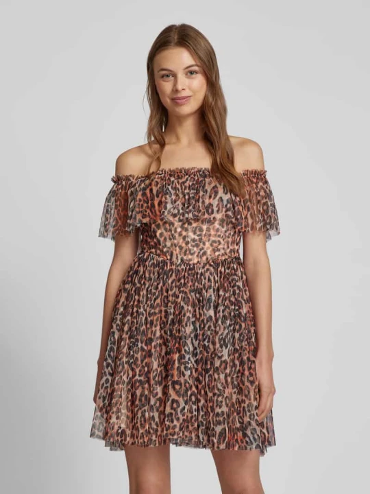 Zdjęcie produktu Sukienka wieczorowa z efektem stopniowania Lace & Beads Średniobrązowy