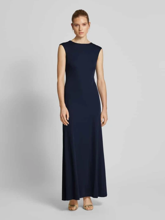 Zdjęcie produktu Sukienka wieczorowa z okrągłym dekoltem model ‘KULBEE’ Lauren Ralph Lauren Ciemnoniebieski