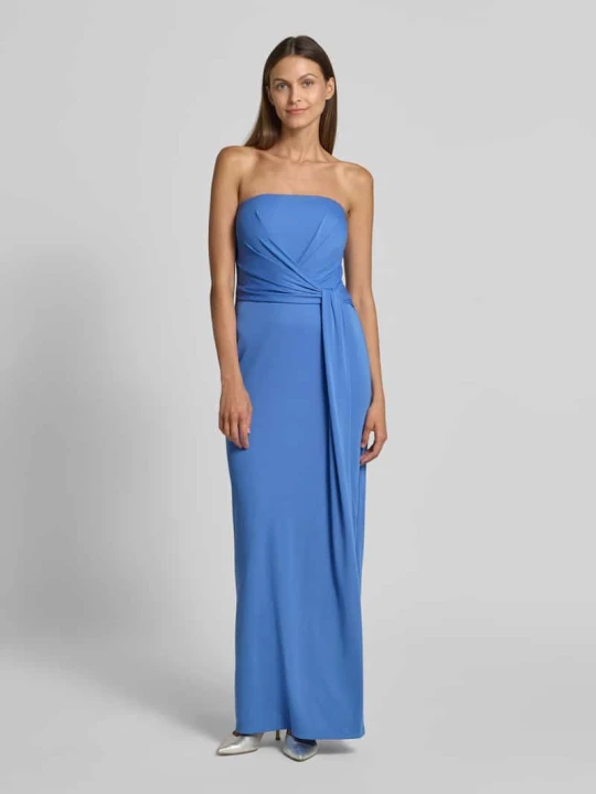 Zdjęcie produktu Sukienka wieczorowa z rozcięciem na nodze model ‘ESTILA’ Lauren Ralph Lauren Niebieski