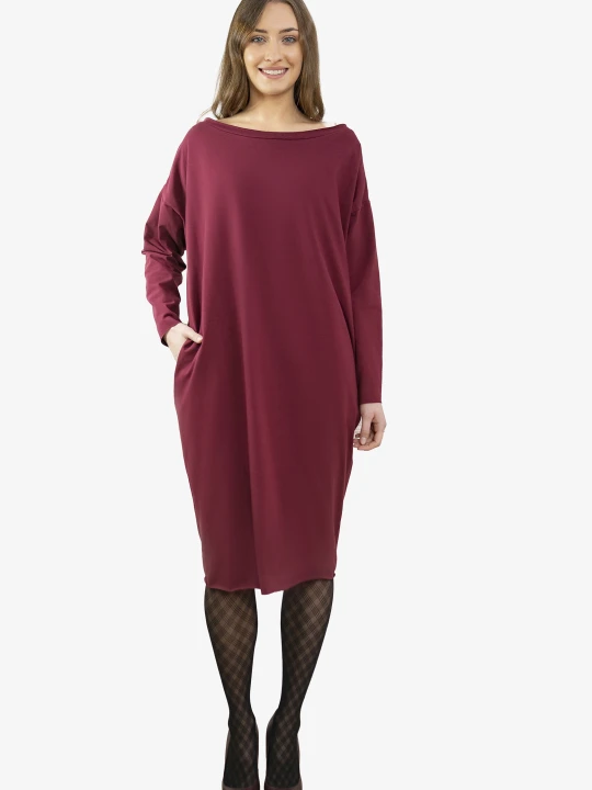 Zdjęcie produktu Sukienka z długim rękawem MEGAN : Rozmiar - M 5905068253540 By Insomnia