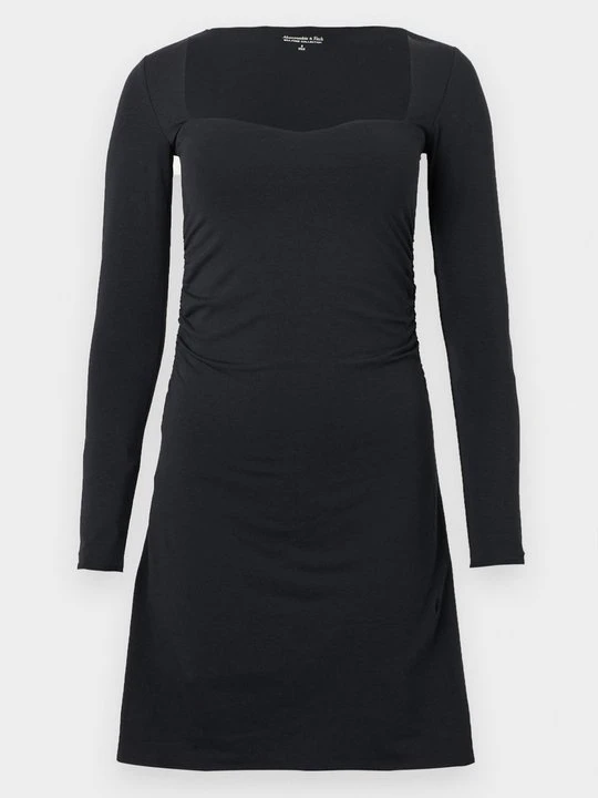 Zdjęcie produktu Sukienka z dżerseju Abercrombie & Fitch czarny