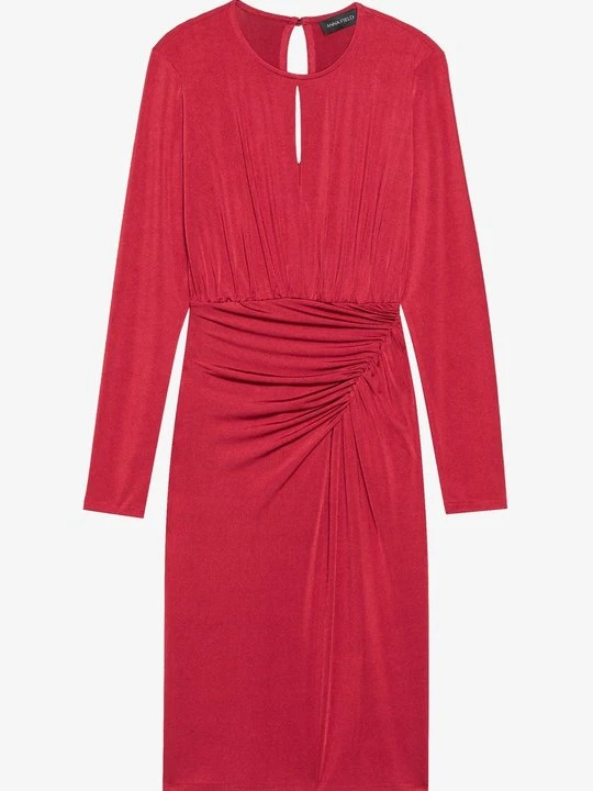 Zdjęcie produktu Sukienka z dżerseju Anna Field By Zalando ciemnoczerwony