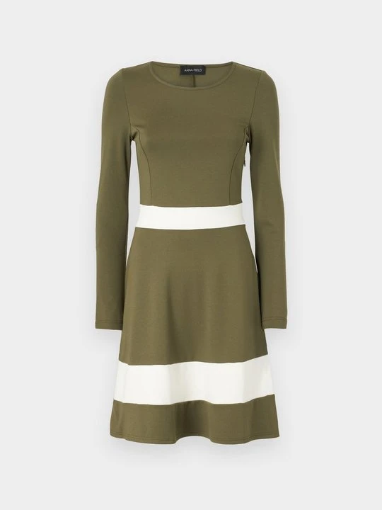 Zdjęcie produktu Sukienka z dżerseju Anna Field khaki