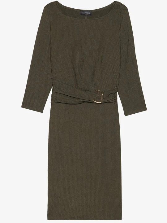 Zdjęcie produktu Sukienka z dżerseju Anna Field khaki