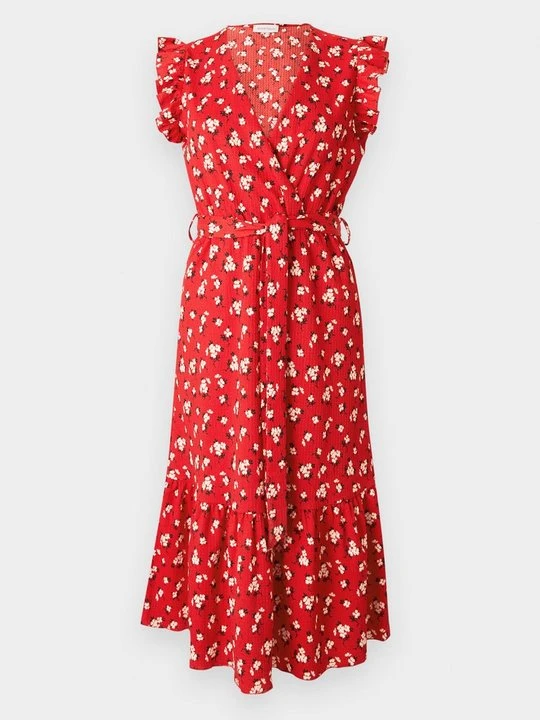 Zdjęcie produktu Sukienka z dżerseju Anna Field By Zalando czerwony