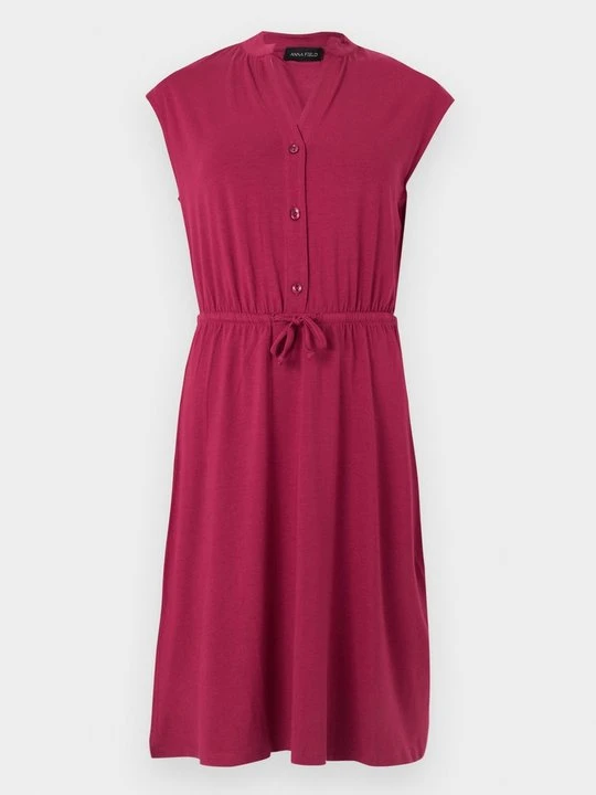 Zdjęcie produktu Sukienka z dżerseju Anna Field By Zalando bordowy
