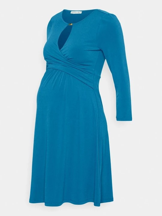 Zdjęcie produktu Sukienka z dżerseju Anna Field MAMA By Zalando niebieski