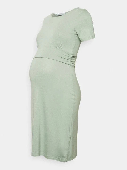 Zdjęcie produktu Sukienka z dżerseju Anna Field MAMA By Zalando jasnozielony