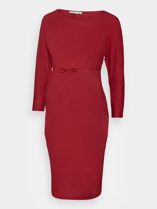 Zdjęcie produktu Sukienka z dżerseju Anna Field MAMA By Zalando bordowy