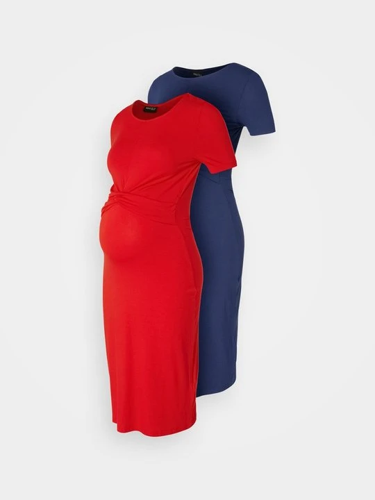 Zdjęcie produktu Sukienka z dżerseju Anna Field MAMA By Zalando granatowy