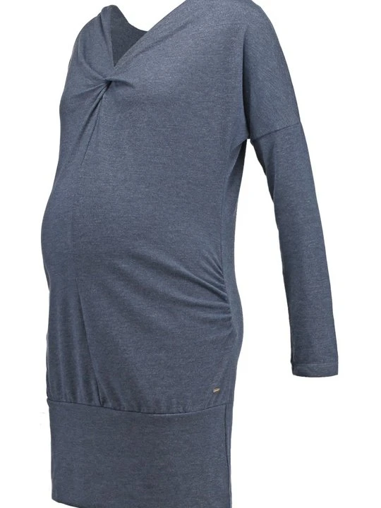 Zdjęcie produktu Sukienka z dżerseju Bellybutton granatowy melanż
