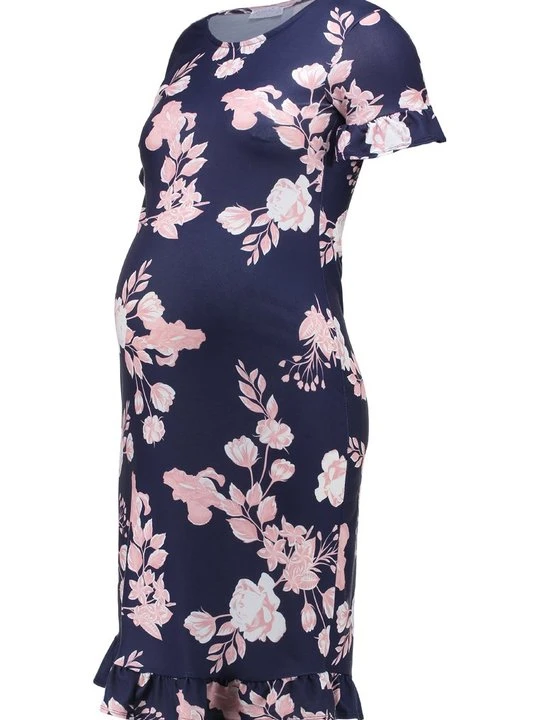 Zdjęcie produktu Sukienka z dżerseju Bluebelle Maternity