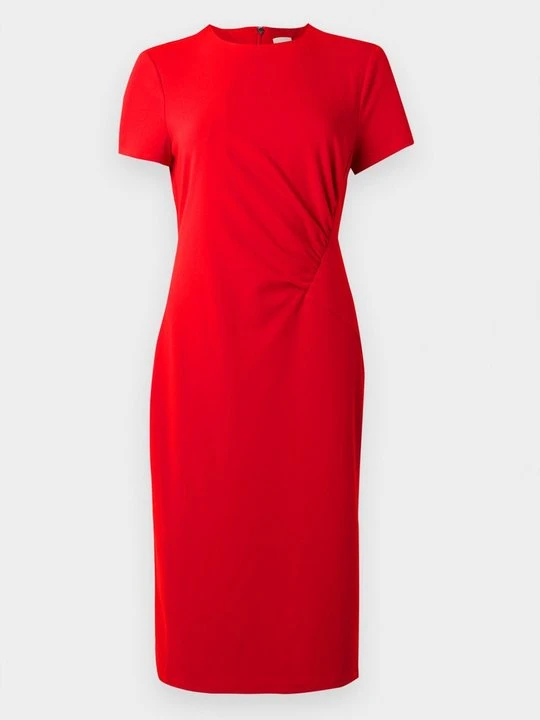 Zdjęcie produktu Sukienka z dżerseju Calvin Klein czerwony