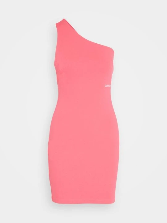 Zdjęcie produktu Sukienka z dżerseju Calvin Klein Jeans różowy