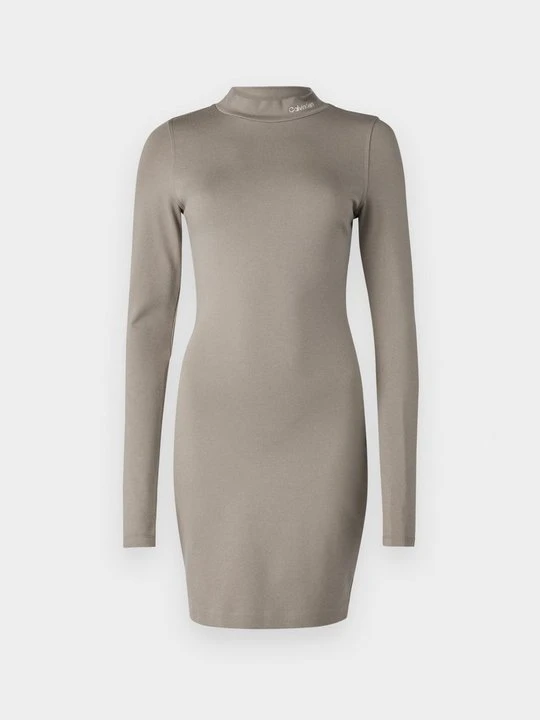 Zdjęcie produktu Sukienka z dżerseju Calvin Klein Jeans ciemnozielony