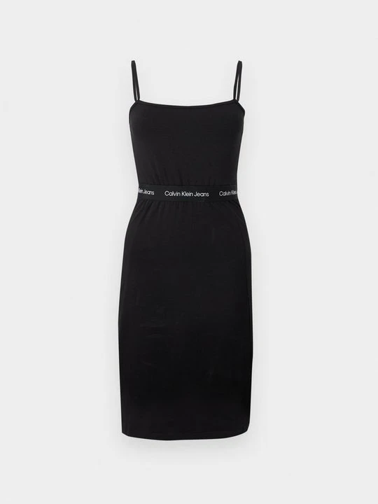 Zdjęcie produktu Sukienka z dżerseju Calvin Klein Jeans czarny