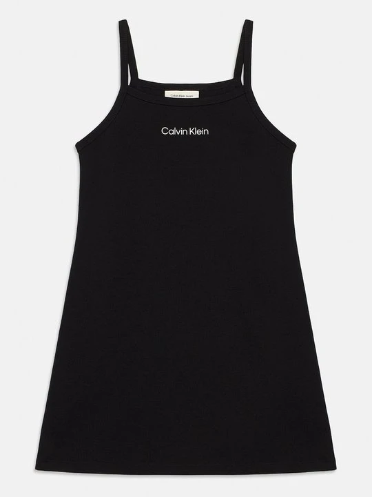Zdjęcie produktu Sukienka z dżerseju Calvin Klein Jeans czarny