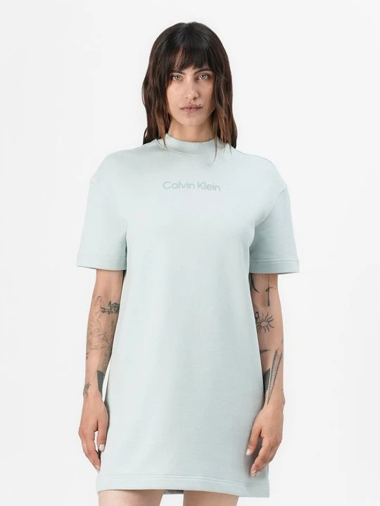Zdjęcie produktu Sukienka z dżerseju Calvin Klein niebieski