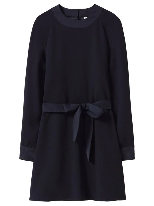 Zdjęcie produktu Sukienka z dżerseju CLAUDIE PIERLOT granatowy