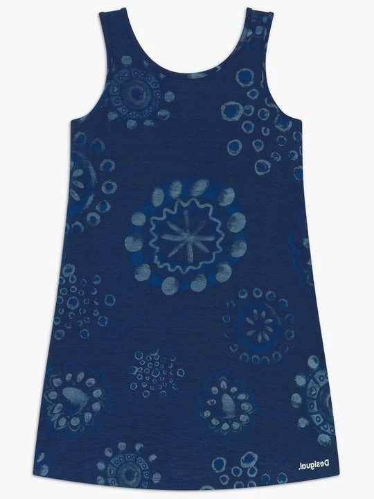 Zdjęcie produktu Sukienka z dżerseju Desigual granatowy