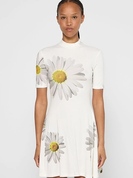 Zdjęcie produktu Sukienka z dżerseju Desigual biały