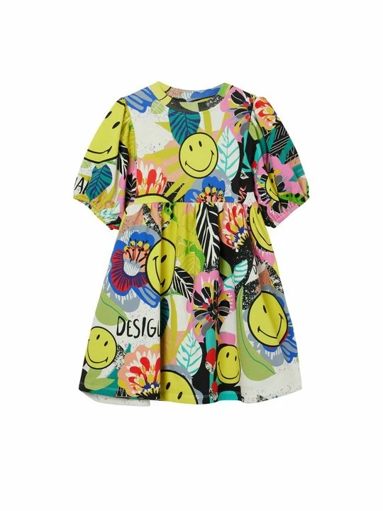 Zdjęcie produktu Sukienka z dżerseju Desigual żółty
