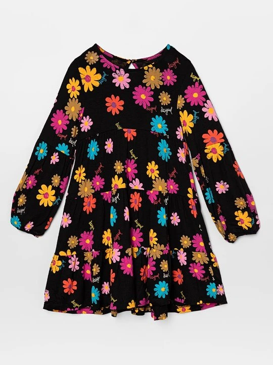 Zdjęcie produktu Sukienka z dżerseju Desigual czarny
