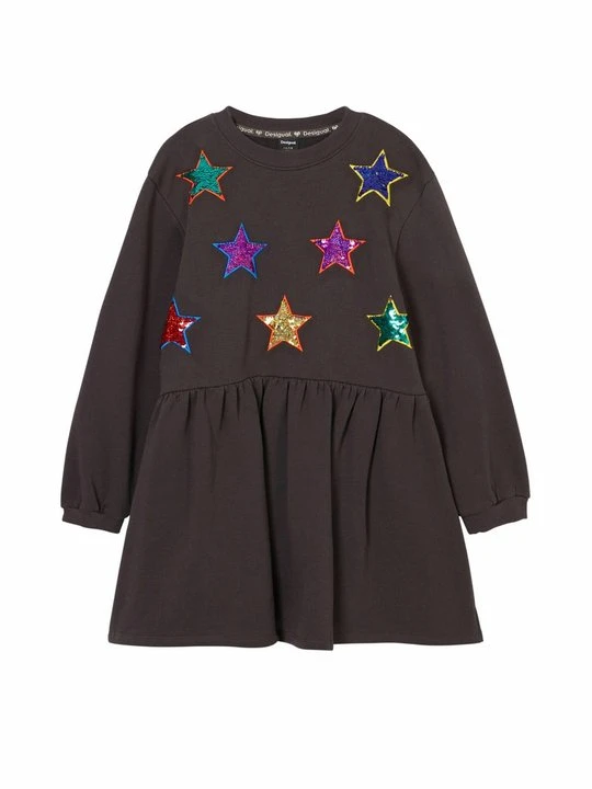 Zdjęcie produktu Sukienka z dżerseju Desigual szary