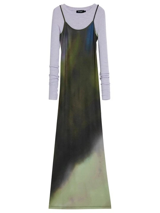 Zdjęcie produktu Sukienka z dżerseju Desigual biały