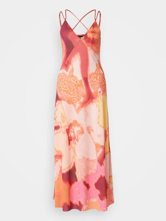 Zdjęcie produktu Sukienka z dżerseju Desigual koralowy