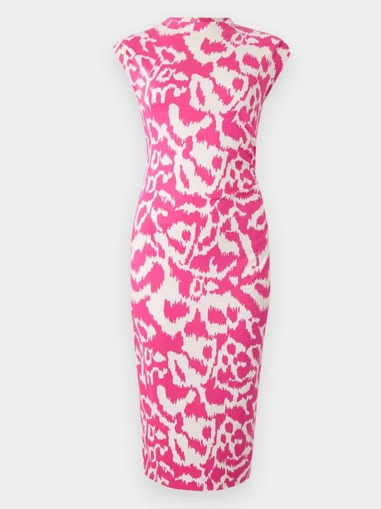 Zdjęcie produktu Sukienka z dżerseju Diane Von Furstenberg różowy