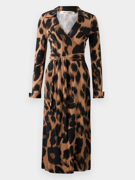 Zdjęcie produktu Sukienka z dżerseju Diane Von Furstenberg czarny