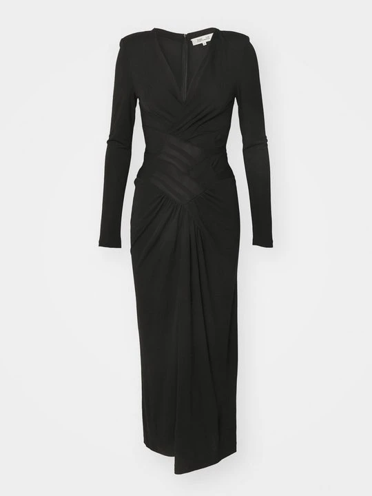 Zdjęcie produktu Sukienka z dżerseju Diane Von Furstenberg czarny