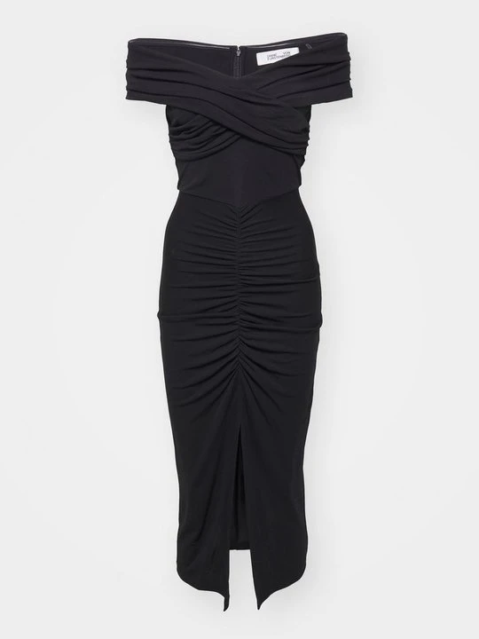 Zdjęcie produktu Sukienka z dżerseju Diane Von Furstenberg czarny