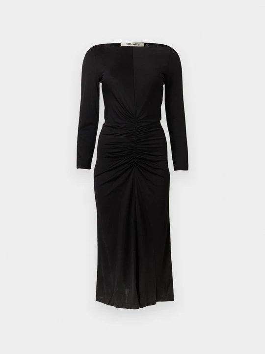 Zdjęcie produktu Sukienka z dżerseju Diane Von Furstenberg czarny