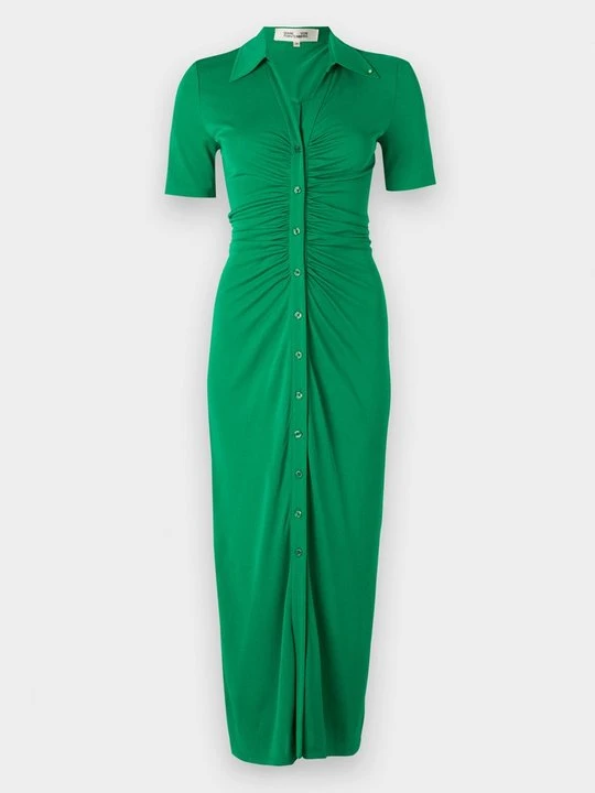 Zdjęcie produktu Sukienka z dżerseju Diane Von Furstenberg zielony