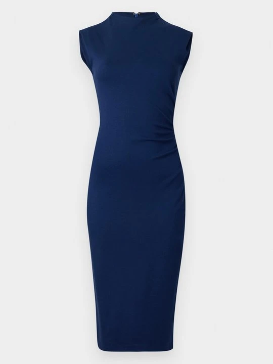 Zdjęcie produktu Sukienka z dżerseju Diane Von Furstenberg granatowy