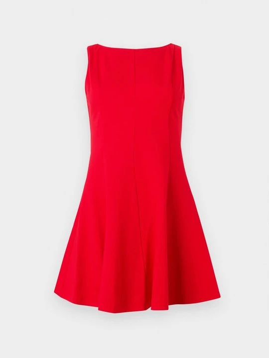 Zdjęcie produktu Sukienka z dżerseju Diane Von Furstenberg czerwony
