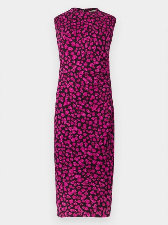 Zdjęcie produktu Sukienka z dżerseju Diane Von Furstenberg fioletowy